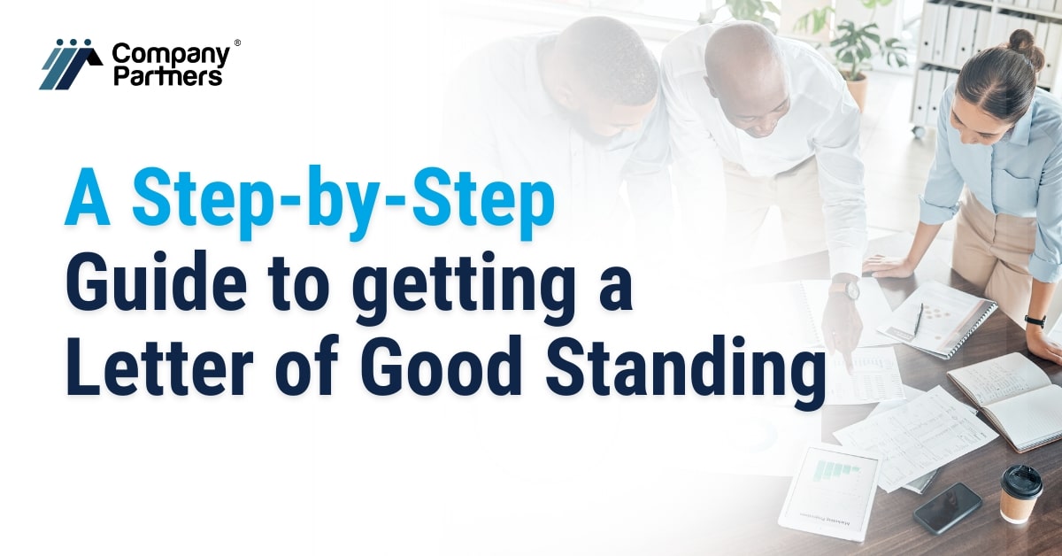 Company Partners step-by-Step Guide to getting a Letter of Good Standing .