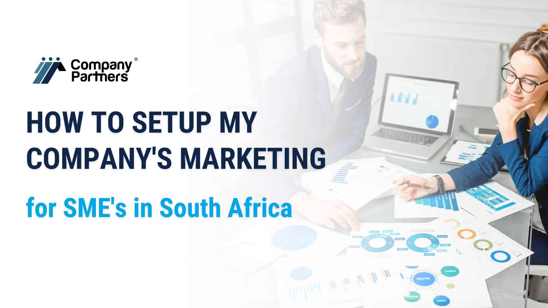 How to setup my company's marketing services in SA banner