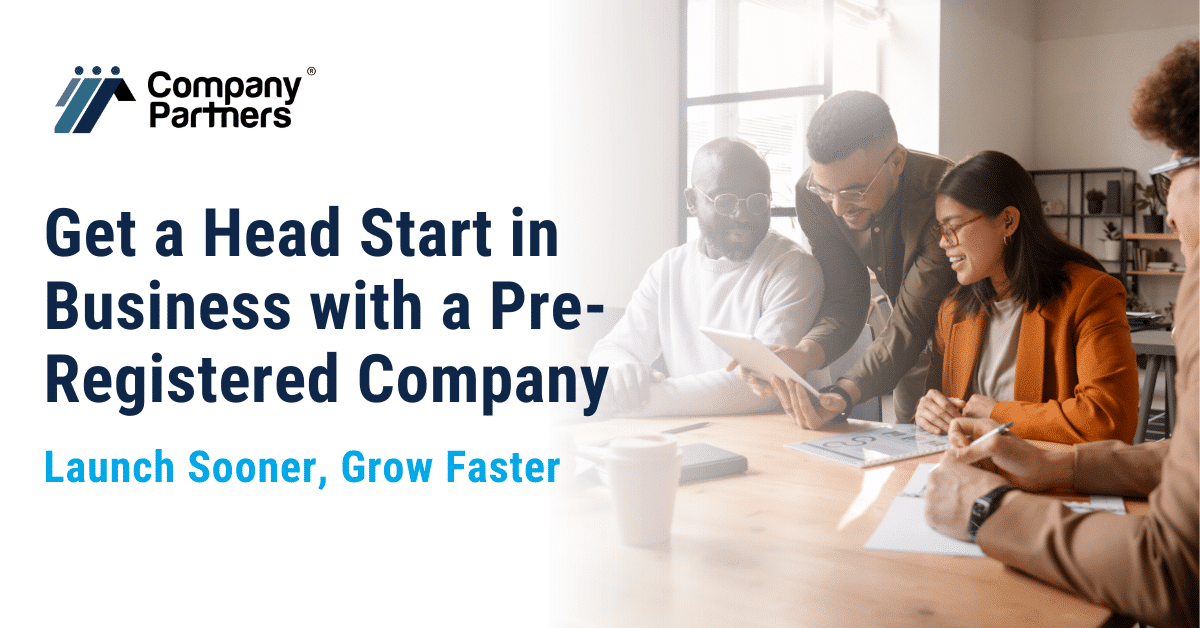 Start your business growth with a shelf company for sale from Company Partners