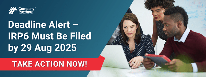 IRP6 Provisional Tax Act Before 29 August 2025